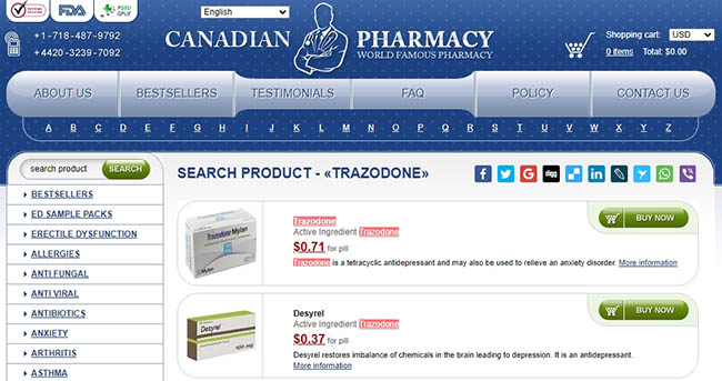 Buy trazodone for sleep - Buy Trazodone Online Over the Counter